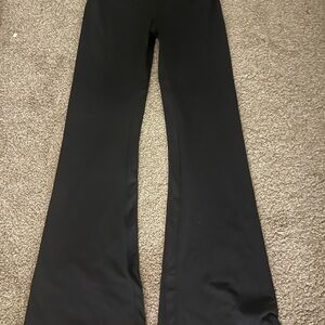 Kids Black Flared Bottoms